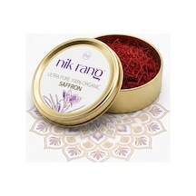 Nik Rang 10 Gr Premium %100 Saf İran Safranı Süper Negin Kalite 10 Gr Katkısız, Doğal Renk Ve Aroma