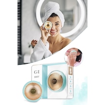 Ultrasonik Maske Uygulama Cihazı Işık Terapi Akıllı Peeling Mavi Yüz Maske Masaj Cihazı Karışık