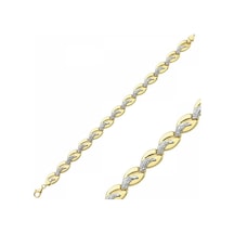 Sembolgold 14 Ayar Altın Bileklik Modeli 6.40 Gr Sg42-900279 Sarı Altın