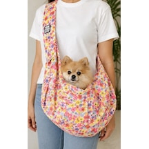 Pawstar 25019 Flowers Crossbody Çanta-21590