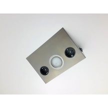 Yigitled Tezgah Altı Iki Prizli Konik Ücgen Spot 3W Led Gunısıgı