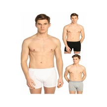 Erkek Karışık 6'lı Paket Elastan Streç Boxer Turuncu