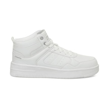 Kinetix Lowner Pu Hı 5pr Beyaz Unisex High Sneaker Beyaz-a Grı