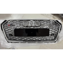 Audi A5 Rs5 Ön Panjur Gri Çerceve Piano Black 2017-2019 Arası Uyumlu