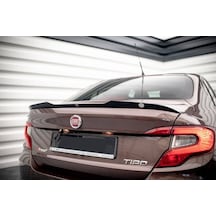Autogp Fiat Egea Sedan Bagaj Üstü Spoiler Yarasa Pianoblack Boyalı 2015+