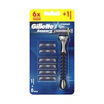Gillette Sensor3 Tıraş Makinesi Plus 6 Bıçak