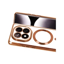 Xiaomi Redmi Note 15 Pro 4g Uyumlu Kross Magneticsafe Kapak - Turuncu