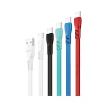 Fitplus Flat Fs-403 Type-C Data/Şarj Kablosu 2.4A 1Mt (521340684) Fitplus Flat Fs-403 Type-C Data/Şarj Kablosu 2.4A 1Mt (521340684)
