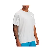 Under Armour Tech Textured Ss Erkek T-shirt 1382796-023 Gri