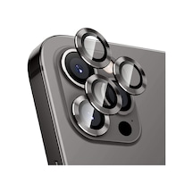 Apple Uyumlu iPhone 13 Pro Kamera Metal Cam Lens Koruyucu