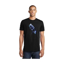 Dota 2 Drow Ranger 2 Anime Baskılı Siyah Erkek Tshirt