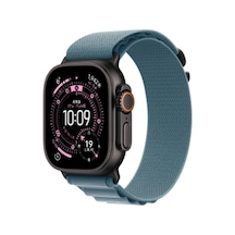 Apple Watch 44mm Uyumlu Krd-74 Hasır Kordon - Açık Mavi