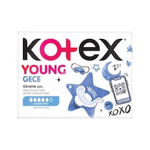 Kotex Young Tekli Paket Gece Ped 6'lı 6'li Avantaj Paketi Mıchu