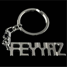 Feyyaz - 101 - - Shophnrl - İsimli Anahtarlık- Çok Renkli