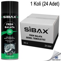 Sibax Fren Balata Temizleme Spreyi 1 Koli 24 Adet