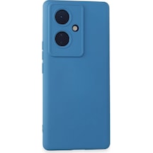 Hnrlıshp Newface Vivo V29 Lite Kılıf Nano İçi Kadife Silikon - Mavi