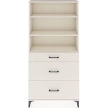 Arges Dolap 3 Raflı 3 Çekmeceli 88x30x182 Aytaşı-aytaşı Aytaşı
