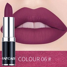 12 Renk Kırmızı Kadife Ruj Su Geçirmez Mat Ruj Makyaj Mor Mat Dudak Parlatıcısı 06 3.5g Pembe 12 Renk Kırmızı Kadife Ruj Su Geçirmez Mat Ruj Makyaj Mor Mat Dudak Parlatıcısı 06 3.5g Pembe