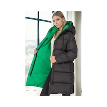 Z8687 Dewberry Bayan Kaban-siyah-yeşil Siyah-yeşil