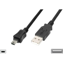 Digitus Ak-300108-018-S 1 8M Usb2.0 A E/Usb Mini
