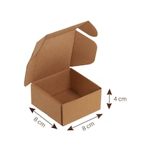 8x8x4 Cm E Dalga E-ticaret Karton Kutu , Kargo Kutusu 200 Adet 200 Adet