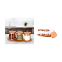 Bronz Baharat Seti Lüx 3lü Set 13710974