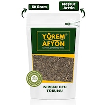 Yörem Afyon Meşhur Artvin Yerli Mahsul Kuvvet Deposu Isırgan Otu Tohumu, Yakan Ot 60gr.