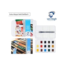 Van Gogh 12+3 Suluboya Seti Watercolour Defter