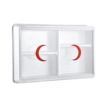 Plastik Ecza Dolabı 35x50x10cm 5468