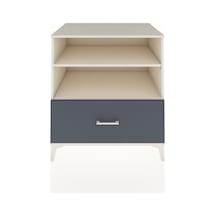 Kronos Şifonyer 2 Raflı Tek Çekmeceli 88x59x96 Aytaşı-antrasit Aytaşı
