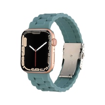 Apple Uyumlu  Watch Ultra 49 MM Kordon Krd-72 Silikon Kordon