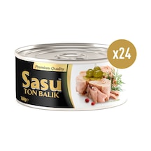 Sasu Zeytinyağlı Ton Balığı Bütün Dilim 24 x 160 G