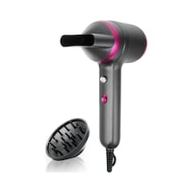 Joyhub Difüzörlü Saç Kurutma Makinesi 200 Milyon Iyonik Fön Makinesi 1800w Saç Kurutma Makinesi Kadın Için Hızlı Kuruyan 4c Kalın Kıvırcık Saç Ab Tak Gfuu6a