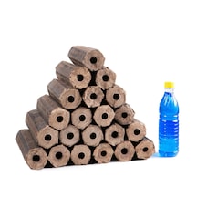 Briket Şömine Odunu 20 Kg- Yüksek Kalorili - Tamamen Doğal N11.3131