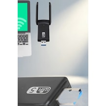Çift Antenli Kablosuz Wifi Adaptörü 5ghz Uyumlu