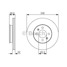 0986479r77 Disk Aynası Ön 256 Mm Havalı Hyundaı Accent Era