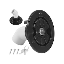 Sealux Marine Kilitli Depo Dolum Kapağı Siyah 38MM