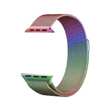 Apple Uyumlu  Watch 38mm Zore Krd-01 Metal Kordon