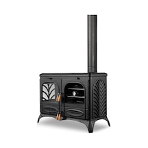 Flame Stove Palmiye Lüx Fs066 Fırınlı Döküm Soba