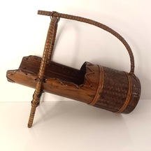 Bambu Şişe Şarap Sunumluk Yağdanlık Ev Dekorasyon