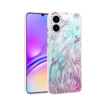 Galaxy Uyumlu A06 Kılıf Blade Aynalı Desenli Kapak - Desen 4 Düz Renkli
