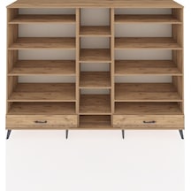 Hyperion Dolap 14 Raflı 2 Çekmeceli 220x44x163 Çam-çam Çam-çam