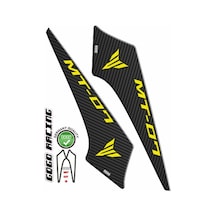 Yamaha Mt07 2014 - 2017 Uyumlu Yan Pad 003 Çok Renkli