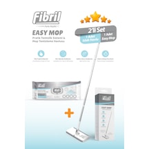 Easy Mop Pratik Temizlik Sistemi + 1 Paket Temizleme Havlusu 40 Y