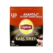 5 Adet Lipton Earl Grey Demlik Poşet Çay 120'li 384 G