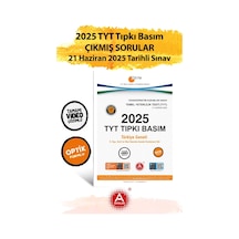 2025 Tyt Çıkmış Sorular-tıpkı Basım-bire Bir Ösym-21 Haziran 2025 Tarihli Sınav