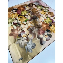 İpekal Fresh Soft Pamuk Eşarp - 05082 - 90 X 90 / 13 Gold - Kiremit 13 Gold - Kiremit