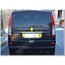 Db Chrome Mercedes Vito Krom Bagaj Çıtası 2004-2014 P.Çelik