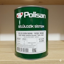 Polisan Selülozik Boya Yeşil Renk Kod:6002