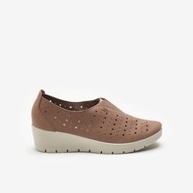 6004-taupe Sneaker Kadın 18 J81 M8 Fly Flot Synthetıc 6004- Taupe- Rovere Kahverengi